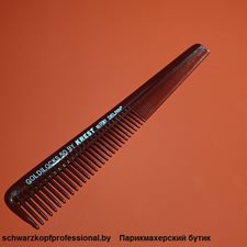 Расчёска для барбера Krest Goldilocks G50 Tapering Barber Comb, коническая, бордовая