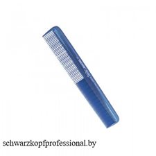 254/41  Расческа рабочая TRIUMPH комбинированная  антистат синяя, 21,5 см